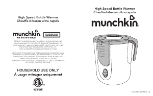 Manual Munchkin High Speed Bottle Warmer