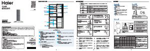 说明书 海尔 BCD-346WSCLU1 冷藏冷冻箱
