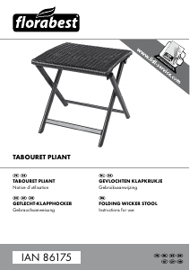 Handleiding Florabest IAN 86175 Tuintafel