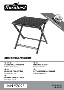 Manual Florabest IAN 97093 Garden Table