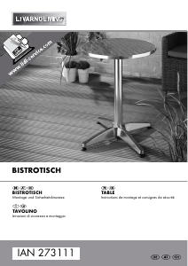 Mode d’emploi Florabest IAN 273111 Table de jardin