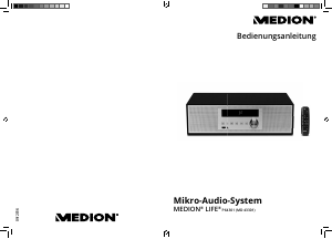 Bedienungsanleitung Medion LIFE P64301 (MD 43301) Stereoanlage
