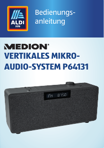 Bedienungsanleitung Medion LIFE P64131 (MD 43856) Stereoanlage