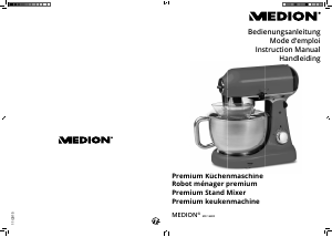 Handleiding Medion MD 16480 Standmixer