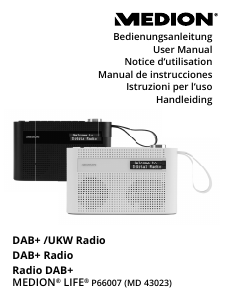 Manuale Medion LIFE E66325 (MD 43023) Radio