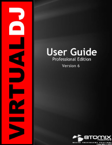 Manual Atomix VirtualDJ Professional 6