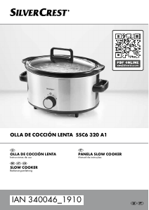 Manual de uso SilverCrest IAN 340046 Slow cooker