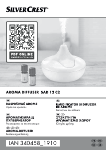 Manual SilverCrest SAD 12 C2 Aparat de aromaterapie