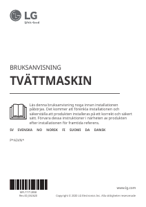 Bruksanvisning LG P4A3VN3W Tvättmaskin