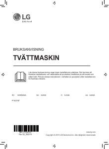 Bruksanvisning LG P4AOVN0W Tvättmaskin