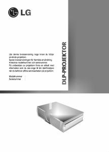 Bruksanvisning LG BX220-JD Projektor