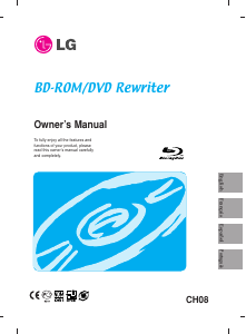 Manual LG CH08LS10 DVD Player