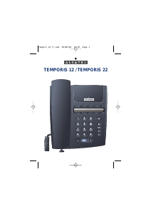 Mode d’emploi Alcatel Temporis 22 Téléphone