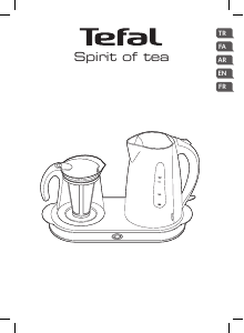 Mode d’emploi Tefal BK510126 Spirit of Tea Machine à thé