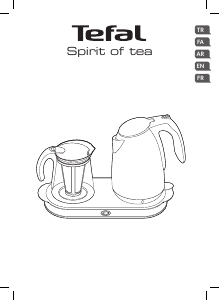 Mode d’emploi Tefal BK511D26 Spirit of Tea Machine à thé