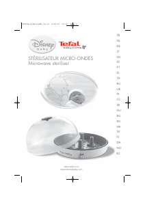 Bedienungsanleitung Tefal TD1300K0 Disney Sterilisator