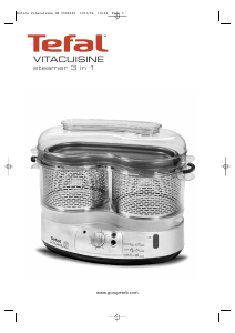 Manual Tefal VS400170 Vitacuisine Steam Cooker
