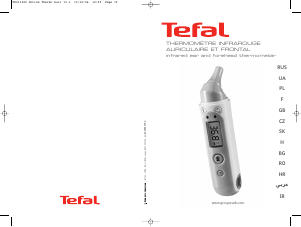 Manual Tefal BH1110J0 Thermometer