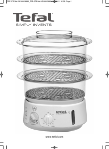 Manual Tefal VC101617 Panela a vapor