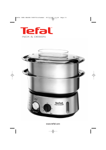 Használati útmutató Tefal VC101733 Inox & Design Párolóedény