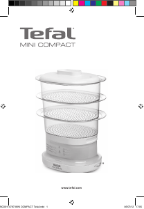 كتيب Tefal VC130115 Mini Compact معدة طبخ بالبخار