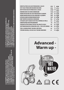 Manuale Lavor Advanced 1108 Idropulitrice