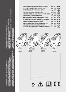 Manuale Lavor MEK 1108 Idropulitrice