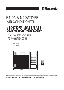 Handleiding Rasonic RC-X9U Airconditioner