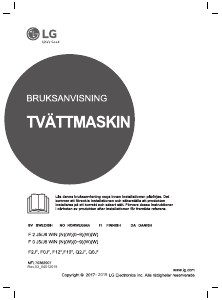 Bruksanvisning LG F2J6WN1W Tvättmaskin