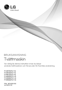 Bruksanvisning LG F1448TDP Vaskemaskin