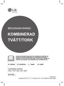 Brugsanvisning LG Q5J6TM0W Vaske-tørremaskine