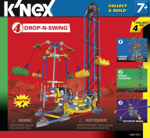 Manual K'nex set 12080 Amusement Park Drop-n-Swing