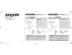 Handleiding Kicker EB101 Koptelefoon