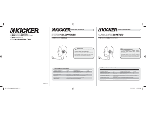 Manual Kicker HP301 Headphone