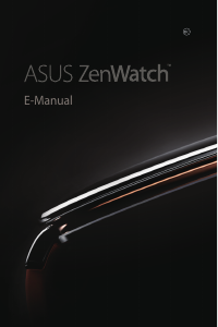 Handleiding Asus E9643 ZenWatch Smartwatch