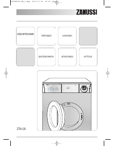 Käyttöohje Zanussi ZTA 120 Kuivausrumpu