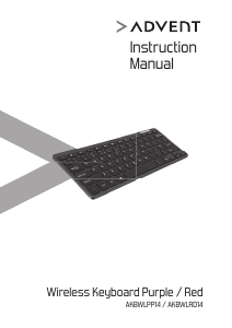 Manual Advent AKBWLRD14 Keyboard