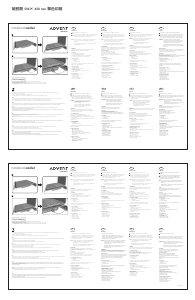 Mode d’emploi Advent ADV-NBC01 Refroidisseurs pour ordinateur portable