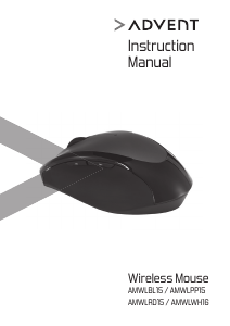 Manual Advent AMWLBL15 Mouse