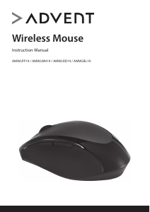 Manual Advent AMWLWH19 Mouse