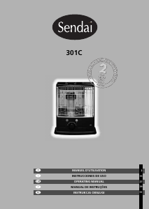 Manual de uso Sendai 301C Calefactor