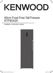 kenwood ktf60x20 tall freezer