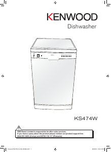 Handleiding Kenwood KS474W Vaatwasser