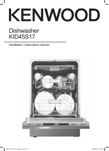 Handleiding Kenwood KID45S17 Vaatwasser