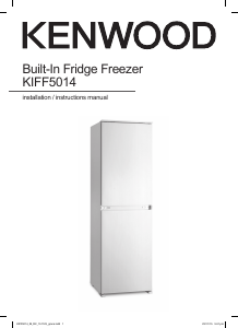 Manual Kenwood KIFF5014 Fridge-Freezer