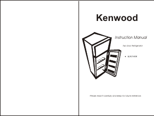Manual Kenwood KFC98W Fridge-Freezer