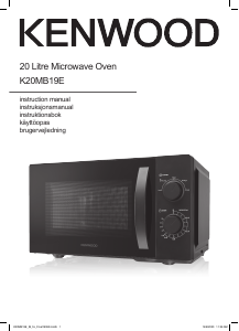 Manual Kenwood K20MB19E Microwave