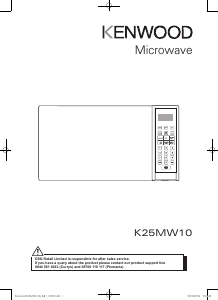 Manual Kenwood K25MW10 Microwave