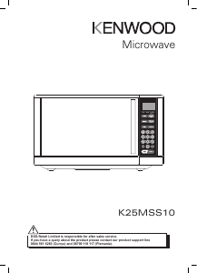 Manual Kenwood K25MSS10 Microwave