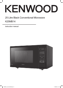 Manual Kenwood K25MB14 Microwave